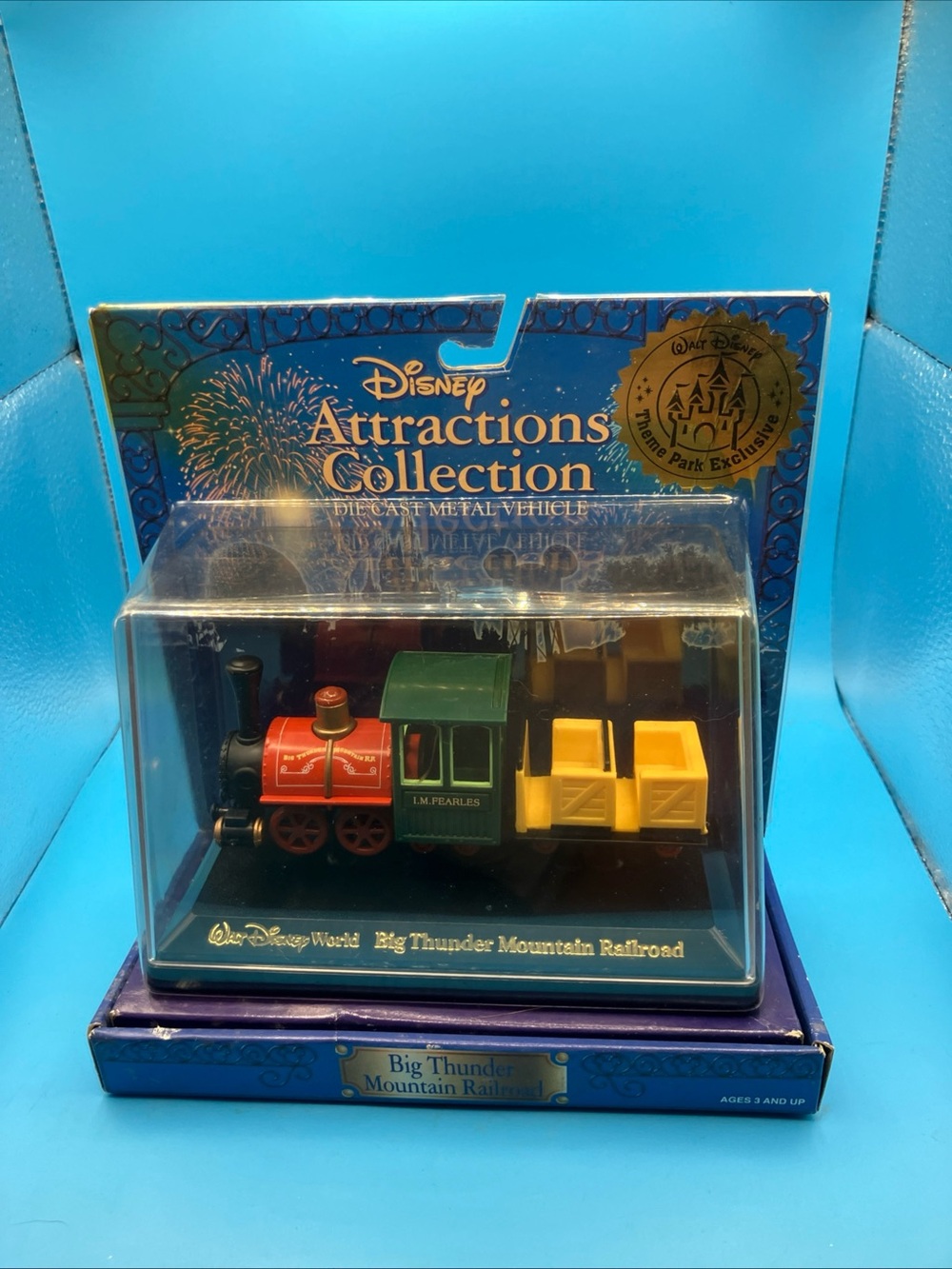 BIG THUNDER MOUNTAIN Railroad Disney Attractions Collection Die Cast NEW